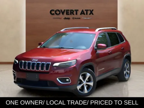 Red 2019 Jeep Cherokee Limited for sale in Austin, TX