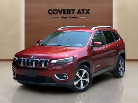 Red 2019 Jeep Cherokee Limited for sale in Austin, TX