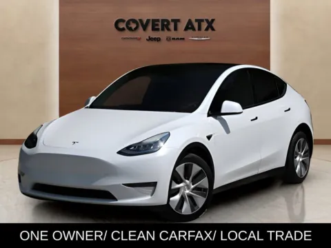 White 2021 Tesla Model Y Long Range for sale in Austin, TX
