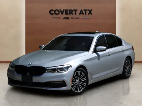 Silver 2017 BMW 5 Series 540i for sale in Austin, TX