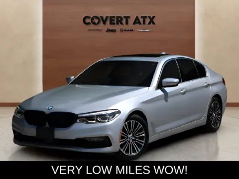 Silver 2017 BMW 5 Series 540i for sale in Austin, TX
