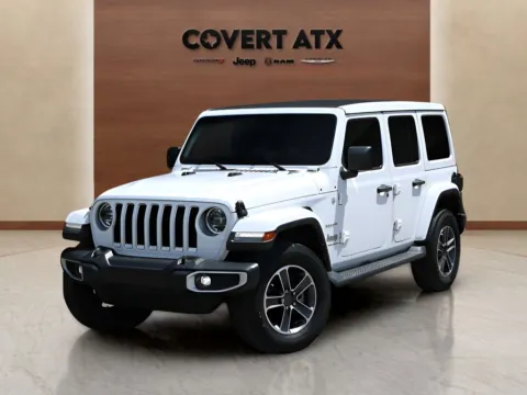 White 2023 Jeep Wrangler Sahara for sale in Austin, TX