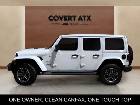 Photos of 2023 Jeep Wrangler Sahara for sale in Austin, TX at Covert Chrysler Dodge Jeep Ram