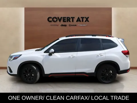Photos of 2024 Subaru Forester Sport for sale in Austin, TX at Covert Chrysler Dodge Jeep Ram