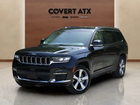 Black 2021 Jeep Grand Cherokee L Limited for sale in Austin, TX