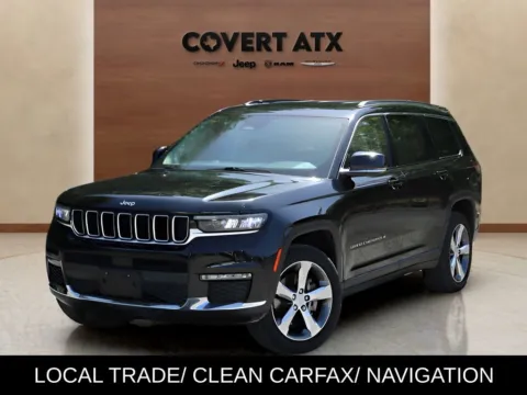 Black 2021 Jeep Grand Cherokee L Limited for sale in Austin, TX