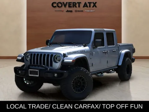 Silver 2020 Jeep Gladiator Rubicon for sale in Austin, TX