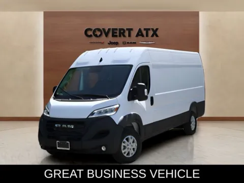 White 2025 Ram ProMaster 3500 High Roof for sale in Austin, TX