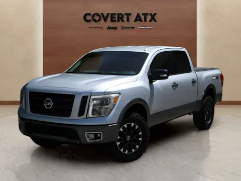 Silver 2018 Nissan Titan PRO-4X for sale in Austin, TX