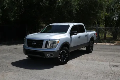 Silver 2018 Nissan Titan PRO-4X for sale in Austin, TX