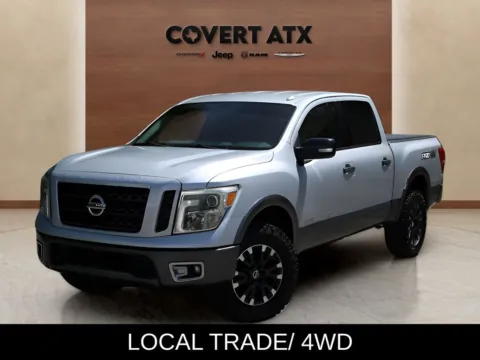 Silver 2018 Nissan Titan PRO-4X for sale in Austin, TX
