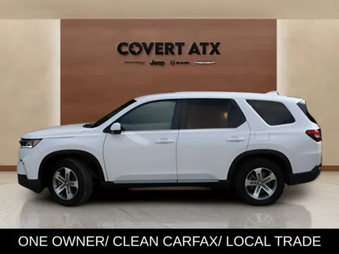 Photos of 2025 Honda Pilot EX-L for sale in Austin, TX at Covert Chrysler Dodge Jeep Ram