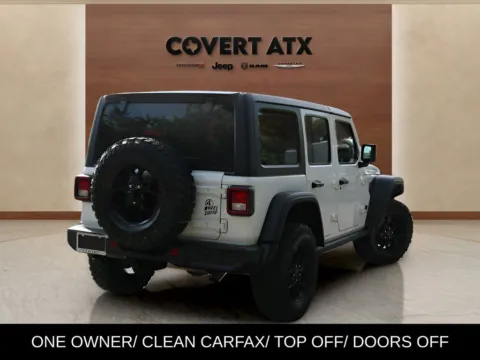 More photos of 2025 Jeep Wrangler Willys at Covert Chrysler Dodge Jeep Ram, TX