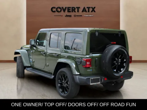 Another view of 2023 Jeep Wrangler Sahara 4xe for sale in Austin, TX at Covert Chrysler Dodge Jeep Ram