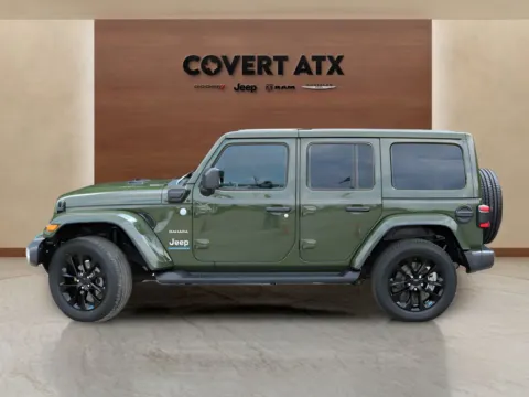 Photos of 2023 Jeep Wrangler Sahara 4xe for sale in Austin, TX at Covert Chrysler Dodge Jeep Ram