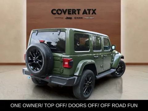 More photos of 2023 Jeep Wrangler Sahara 4xe at Covert Chrysler Dodge Jeep Ram, TX