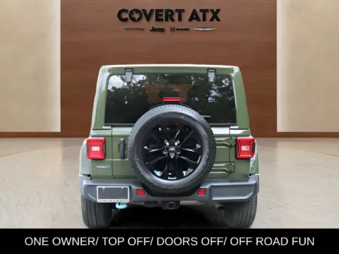 More photos of 2023 Jeep Wrangler Sahara 4xe at Covert Chrysler Dodge Jeep Ram, TX