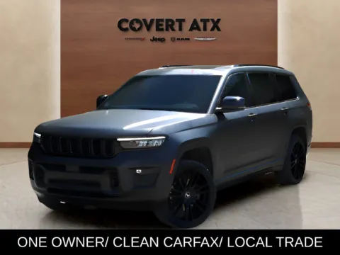 Red 2022 Jeep Grand Cherokee L Overland for sale in Austin, TX