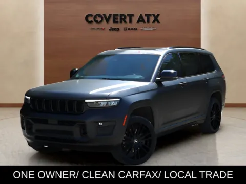 Red 2022 Jeep Grand Cherokee L Overland for sale in Austin, TX