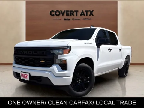 White 2026 Chevrolet Silverado 1500 Custom for sale in Austin, TX