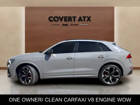 Photos of 2024 Audi RS Q8 4.0T for sale in Austin, TX at Covert Chrysler Dodge Jeep Ram