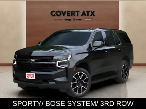 Black 2021 Chevrolet Tahoe RST for sale in Austin, TX