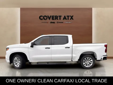 Photos of 2024 Chevrolet Silverado 1500 Custom for sale in Austin, TX at Covert Chrysler Dodge Jeep Ram