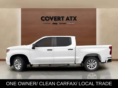 Photos of 2024 Chevrolet Silverado 1500 Custom for sale in Austin, TX at Covert Chrysler Dodge Jeep Ram