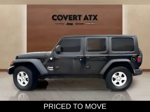 Photos of 2020 Jeep Wrangler Unlimited Sport S for sale in Austin, TX at Covert Chrysler Dodge Jeep Ram