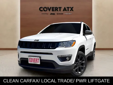 White 2021 Jeep Compass 80th Special Edition for sale in Austin, TX