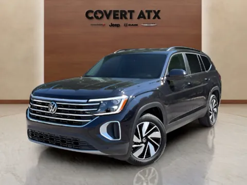 Black 2026 Volkswagen Atlas SE w/Technology for sale in Austin, TX