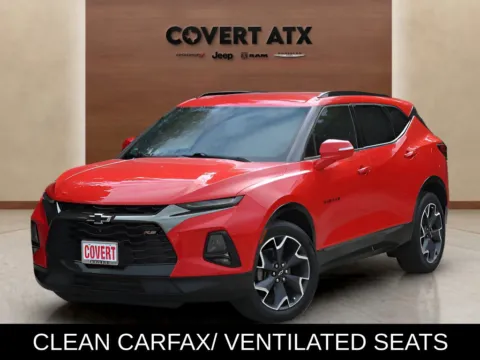 Red 2019 Chevrolet Blazer RS for sale in Austin, TX
