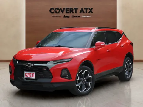 Red 2019 Chevrolet Blazer RS for sale in Austin, TX