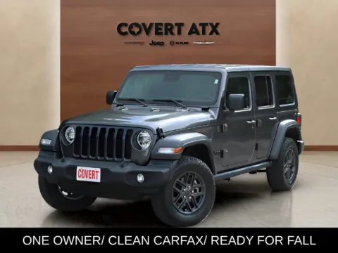 Gray 2024 Jeep Wrangler Sport S for sale in Austin, TX