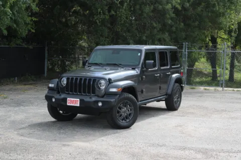 Gray 2024 Jeep Wrangler Sport S for sale in Austin, TX