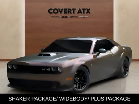 Orange 2021 Dodge Challenger R/T Scat Pack Widebody for sale in Austin, TX