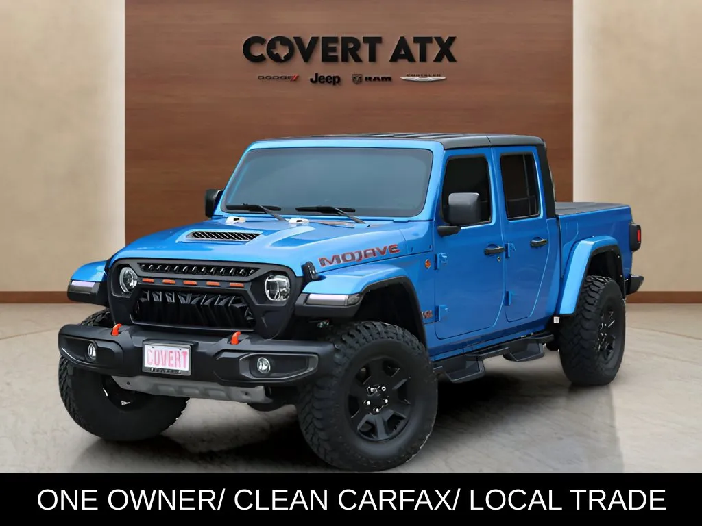 Blue 2022 Jeep Gladiator Mojave for sale in Austin, TX