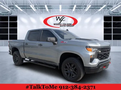 Gray 2023 Chevrolet Silverado 1500 Custom Trail Boss for sale in Douglas, GA