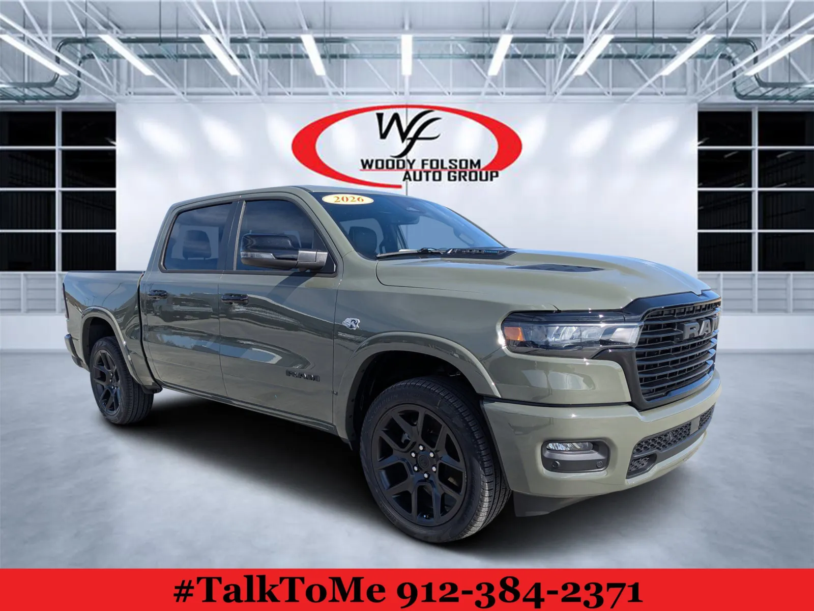 Green 2026 Ram 1500 Laramie for sale in Douglas, GA