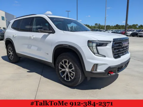 White 2024 GMC Acadia AWD AT4 for sale in Douglas, GA