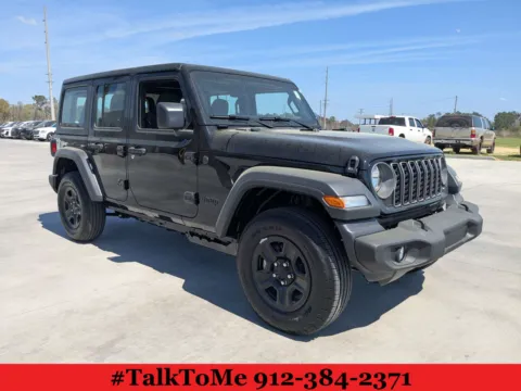 Black 2026 Jeep Wrangler Sport for sale in Douglas, GA