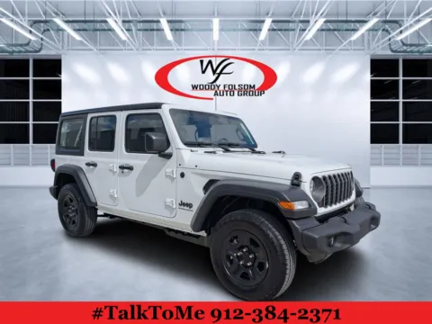 White 2026 Jeep Wrangler Sport for sale in Douglas, GA