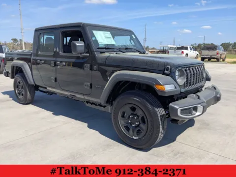 Black 2026 Jeep Gladiator Sport for sale in Douglas, GA