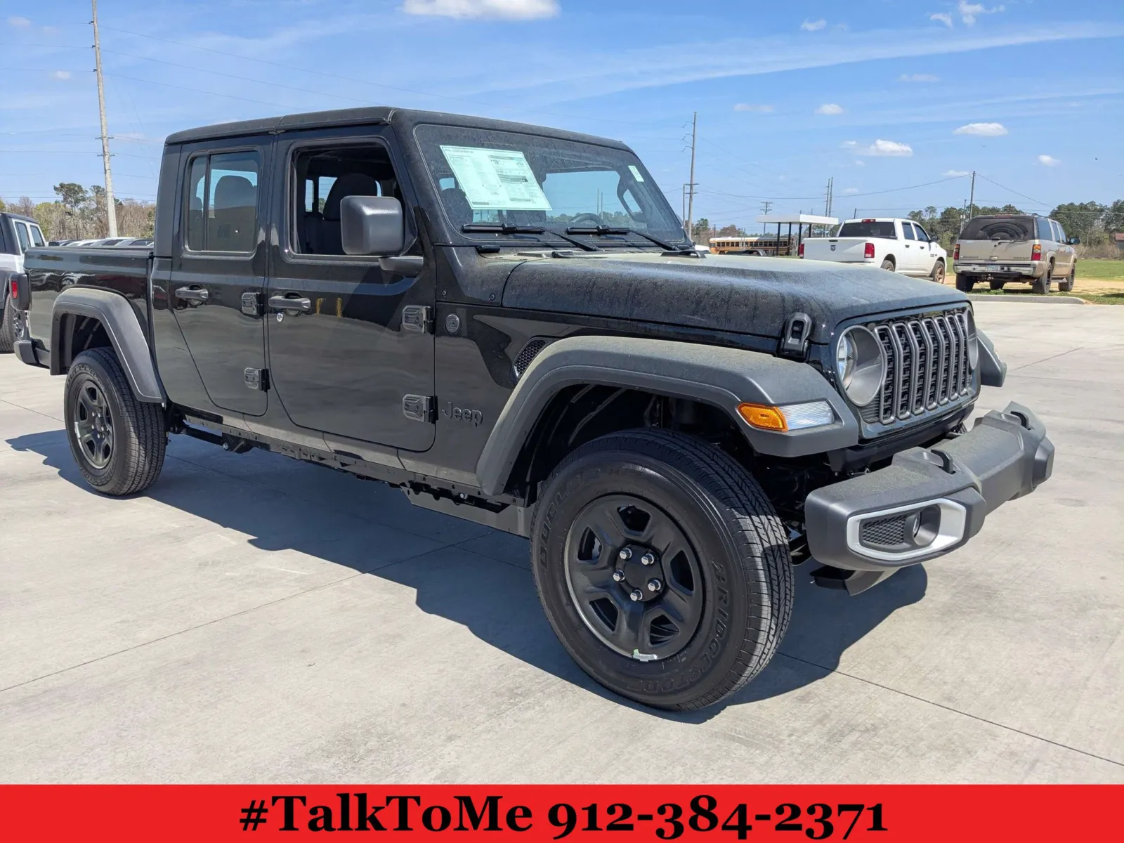 Black 2026 Jeep Gladiator Sport for sale in Douglas, GA