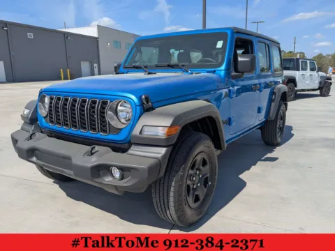 Blue 2026 Jeep Wrangler Sport for sale in Douglas, GA