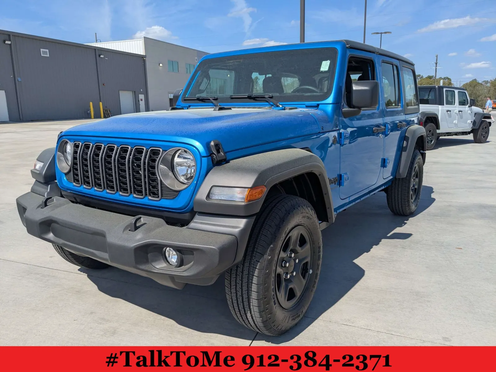 Blue 2026 Jeep Wrangler Sport for sale in Douglas, GA