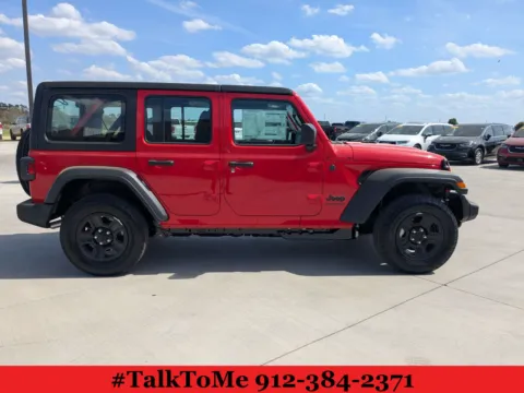 Red 2026 Jeep Wrangler Sport for sale in Douglas, GA