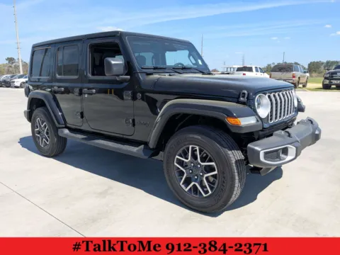 Black 2026 Jeep Wrangler Sahara for sale in Douglas, GA