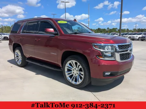 Red 2019 Chevrolet Tahoe LT for sale in Douglas, GA