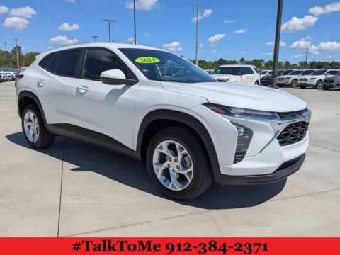 White 2024 Chevrolet Trax LS for sale in Douglas, GA